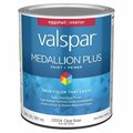 Valspar 1 qt. Medallion Plus Acrylic Latex All Purpose Paint & Primer, Clear 028.0022004.005